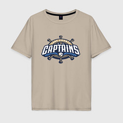 Мужская футболка оверсайз Lake County Captains - baseball team