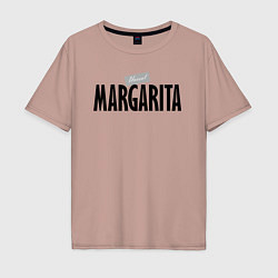 Мужская футболка оверсайз Unreal Margarita
