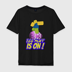 Мужская футболка оверсайз Roblox egg hunt
