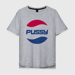 Мужская футболка оверсайз Pepsi Pussy