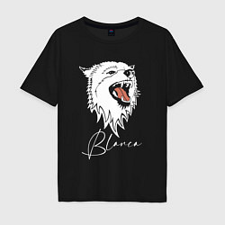 Мужская футболка оверсайз Blanca Wolf