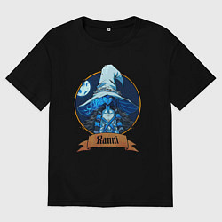 Футболка оверсайз мужская Ranni Eldenring, цвет: черный