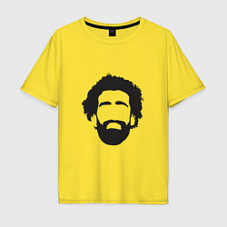Футболка оверсайз мужская Salah - Face, цвет: желтый