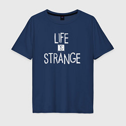 Мужская футболка оверсайз Life Is Strange - лого