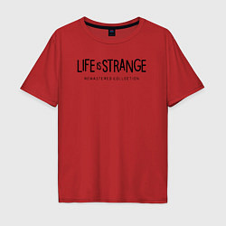 Мужская футболка оверсайз Life Is Strange - logo