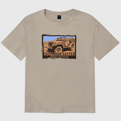 Мужская футболка оверсайз JEEP ДЖИП