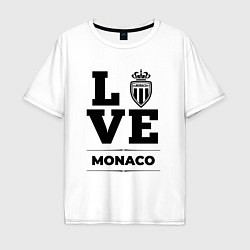 Мужская футболка оверсайз Monaco Love Классика