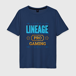 Мужская футболка оверсайз Игра Lineage PRO Gaming