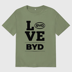Мужская футболка оверсайз BYD Love Classic