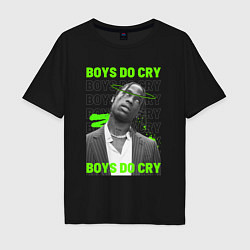 Мужская футболка оверсайз Boys Do Cry Travis Scott