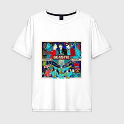 Мужская футболка оверсайз Beastie Boys hip hop