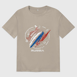 Мужская футболка оверсайз Флаг моего государства