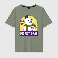 Мужская футболка оверсайз Merry Bah
