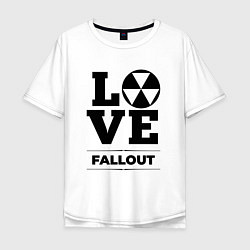 Мужская футболка оверсайз Fallout love classic