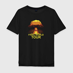 Мужская футболка оверсайз Atomic Final World Tour