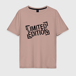 Мужская футболка оверсайз Limited edition - Minimalism