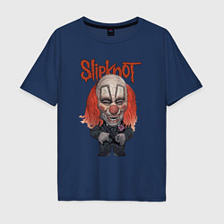 Мужская футболка оверсайз Slipknot art