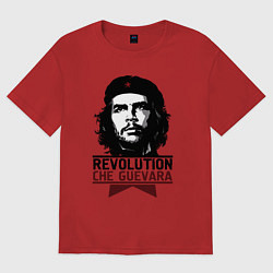 Футболка оверсайз мужская Revolution hero, цвет: красный