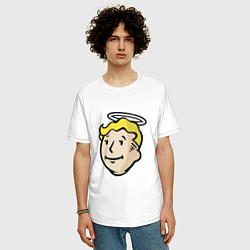 Футболка оверсайз мужская Holly vault boy, цвет: белый — фото 2