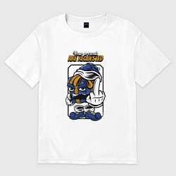 Футболка оверсайз мужская Your presents are requested, цвет: белый