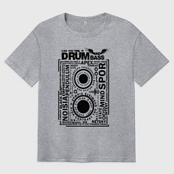 Мужская футболка оверсайз DNB Cassette