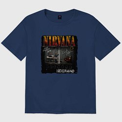 Мужская футболка оверсайз Nirvana box
