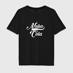Футболка оверсайз мужская Nuka Cola - Fallout - action, цвет: черный