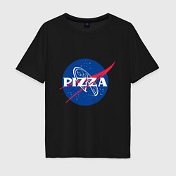 Мужская футболка оверсайз Nasa - pizza