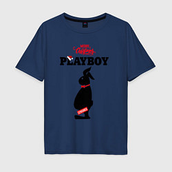 Мужская футболка оверсайз Толстяк playboy