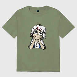 Футболка оверсайз мужская Джузо, цвет: авокадо