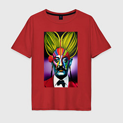 Мужская футболка оверсайз Salvador Dali: Portrait