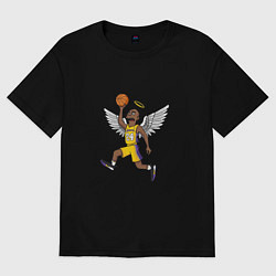 Футболка оверсайз мужская Kobe Simpson, цвет: черный