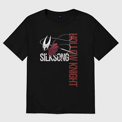 Футболка оверсайз мужская Hollow Knight: Silksong, цвет: черный