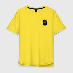 Мужская футболка оверсайз Pikachu ninja