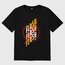 Мужская футболка оверсайз Flash x3