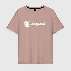 Мужская футболка оверсайз Team Liquid art