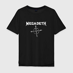 Мужская футболка оверсайз Megadeth: Cryptic Writings