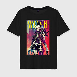 Мужская футболка оверсайз Cool witch - cyberpunk - halloween
