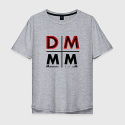 Мужская футболка оверсайз Depeche Mode - Memento Mori Logo DM