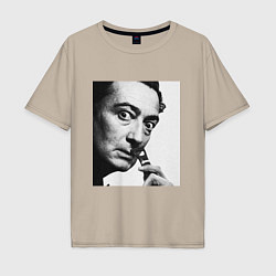 Мужская футболка оверсайз Salvador Dali