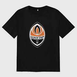 Футболка оверсайз мужская Шахтёр фк, цвет: черный
