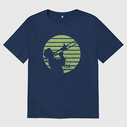 Мужская футболка оверсайз Джазовый трубач