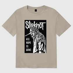 Мужская футболка оверсайз Slipknot - hope is gone