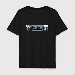 Мужская футболка оверсайз Depeche Mode - Delta Machine merch