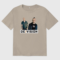 Мужская футболка оверсайз Devision - a band