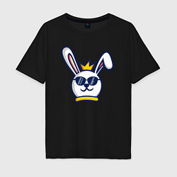 Мужская футболка оверсайз Rabbit king