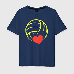 Мужская футболка оверсайз Volley love