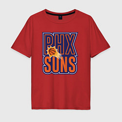 Мужская футболка оверсайз Phx Suns