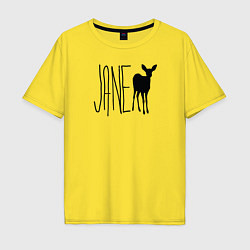 Мужская футболка оверсайз Джейн с футболки Макс из Life is Strange