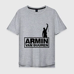Футболка оверсайз мужская Armin van buuren, цвет: меланж